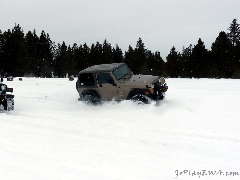 Colockum Snow Wheeling