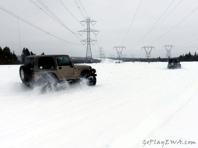 Colockum Snow Wheeling