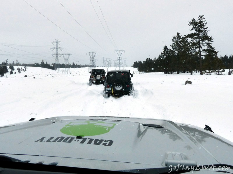 Colockum Snow Wheeling