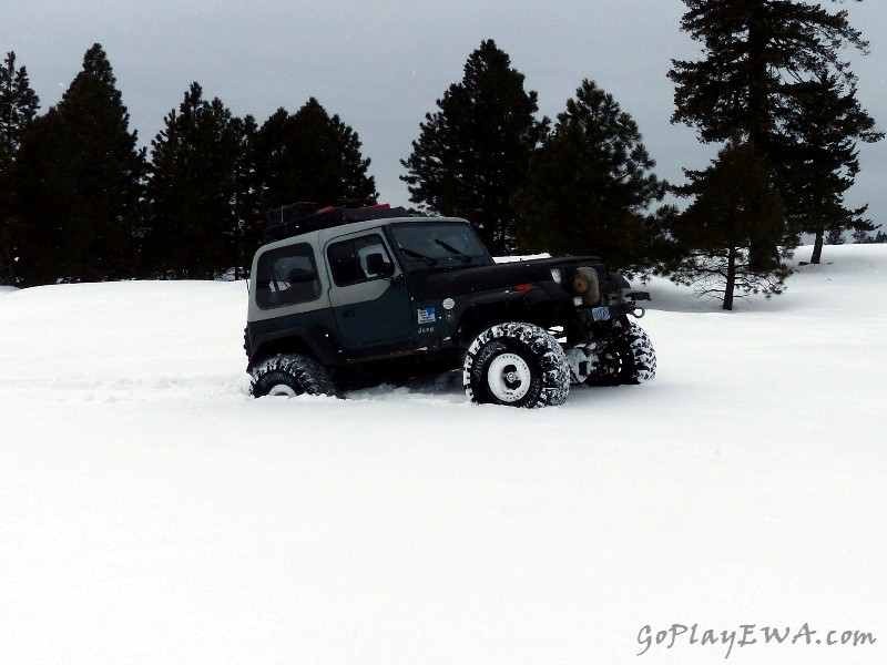 Colockum Snow Wheeling