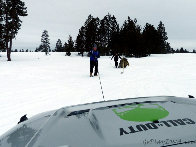 Colockum Snow Wheeling