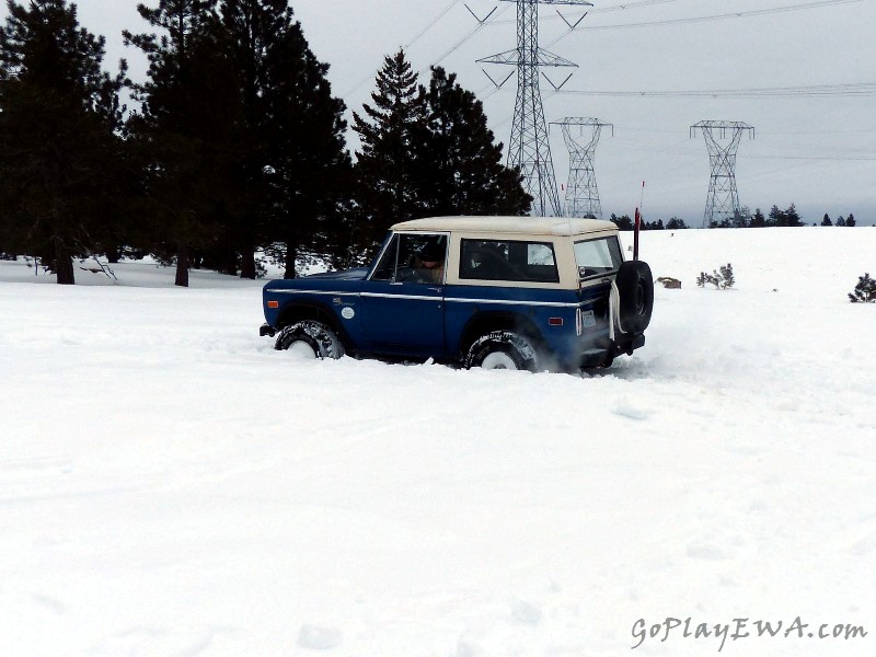 Colockum Snow Wheeling