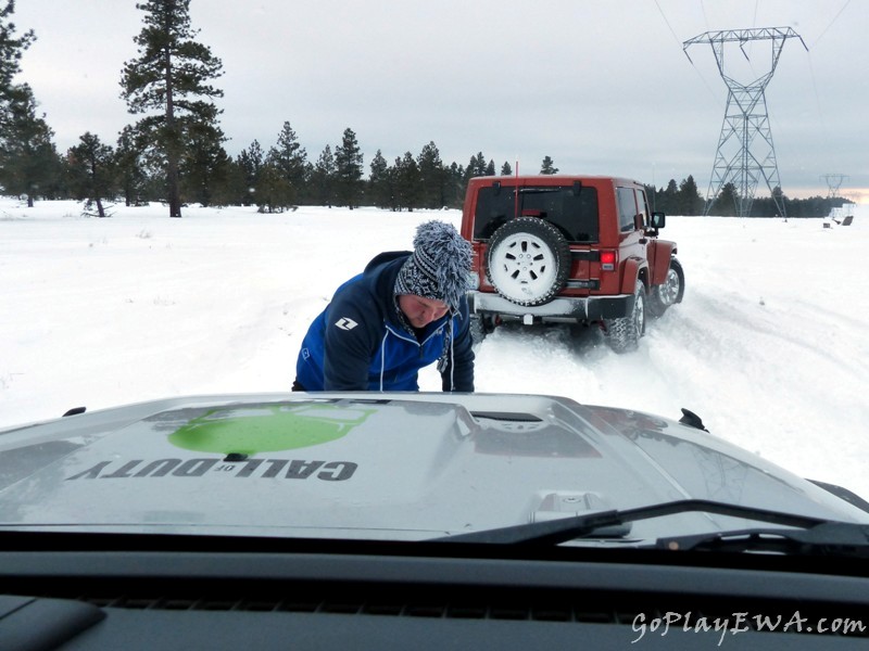 Colockum Snow Wheeling