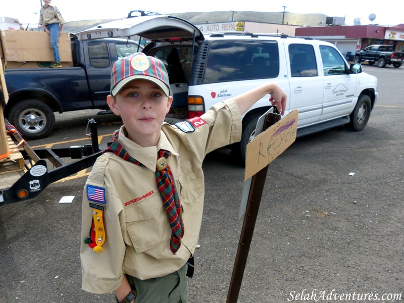 Selah Cub Scout Pack 276 Recycle Drive