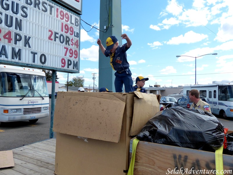 Selah Cub Scout Pack 276 Recycle Drive