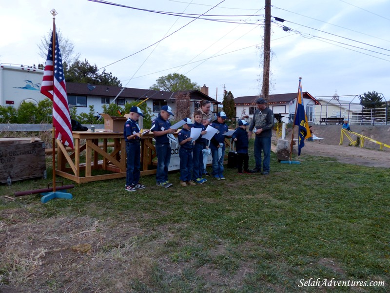 Selah Cub Scout Pack 276 Campfire