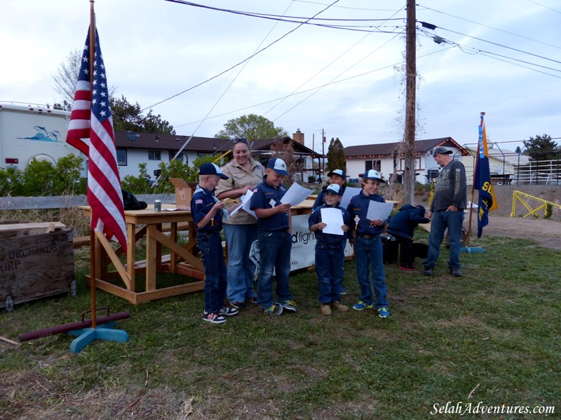 Selah Cub Scout Pack 276 Campfire