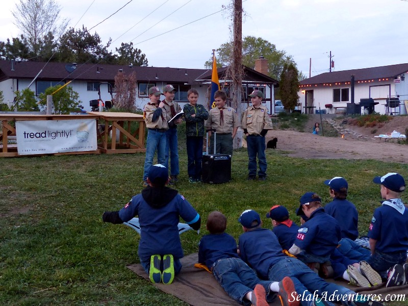 Selah Cub Scout Pack 276 Campfire
