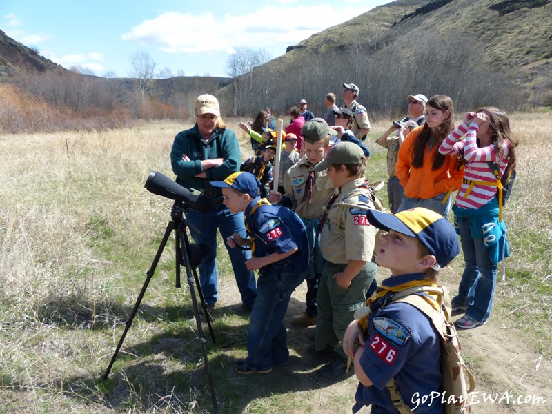 Selah Cub Scout Pack 276 Umtanum Creek hike