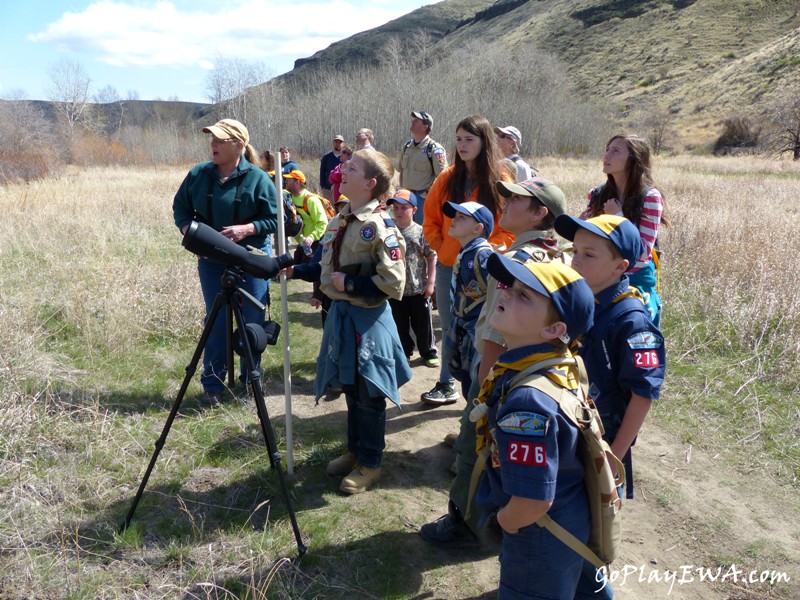 Selah Cub Scout Pack 276 Umtanum Creek hike