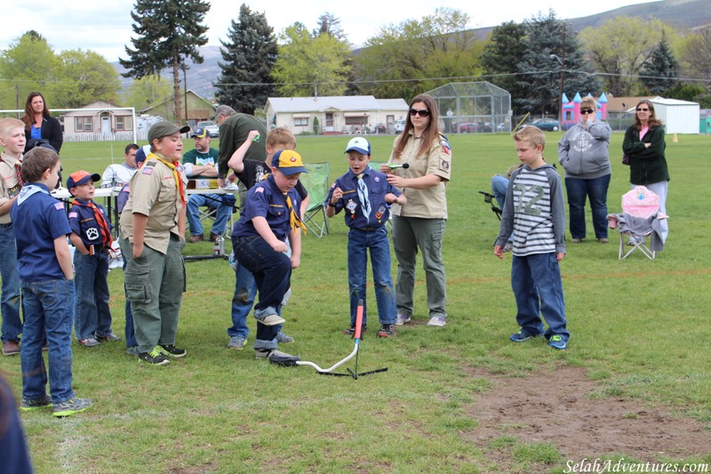 Cub Scouts Rocket Day