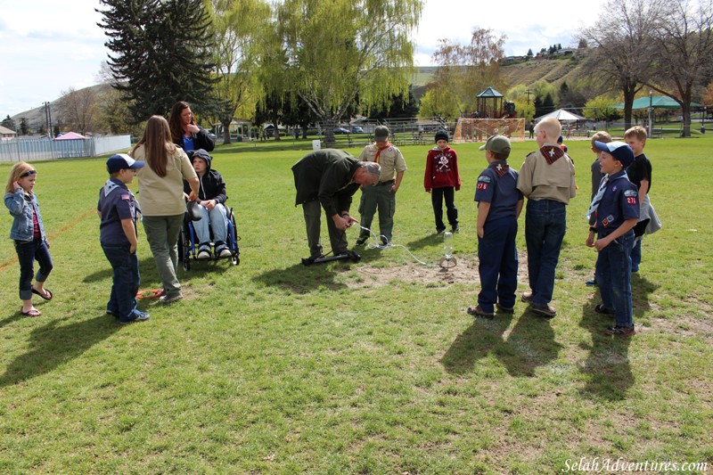 Cub Scouts Rocket Day