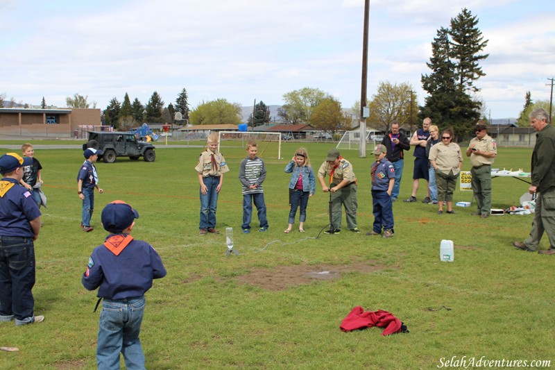 Cub Scouts Rocket Day