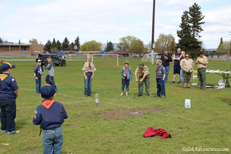 Cub Scouts Rocket Day