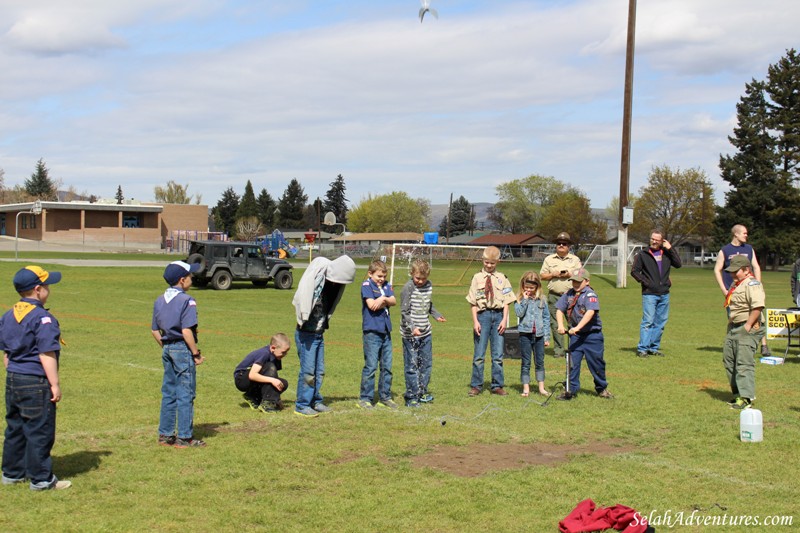 Cub Scouts Rocket Day