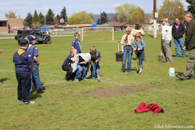 Cub Scouts Rocket Day