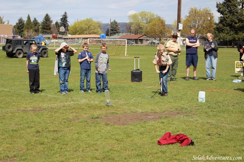 Cub Scouts Rocket Day