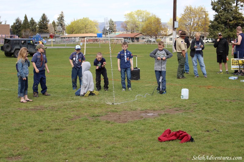 Cub Scouts Rocket Day