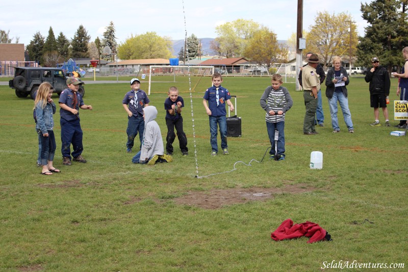 Cub Scouts Rocket Day