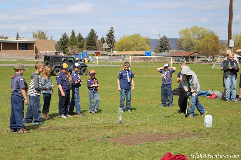 Cub Scouts Rocket Day