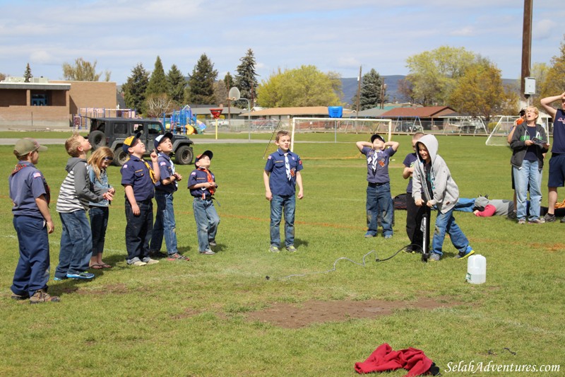 Cub Scouts Rocket Day