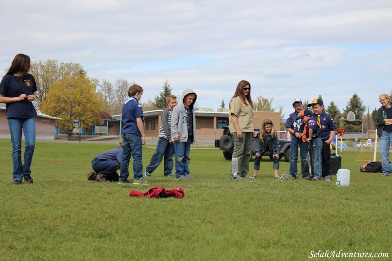 Cub Scouts Rocket Day