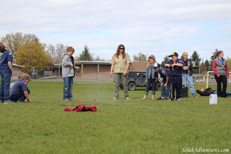 Cub Scouts Rocket Day