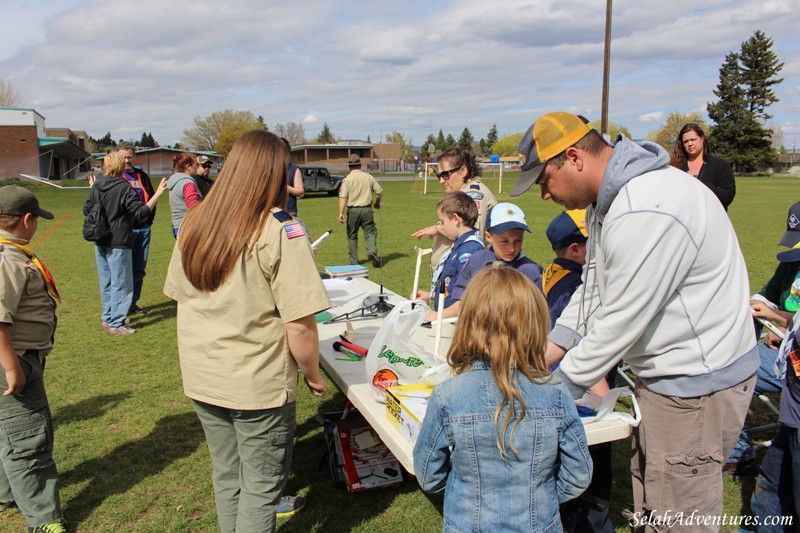 Cub Scouts Rocket Day