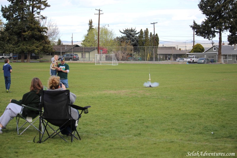 Cub Scouts Rocket Day