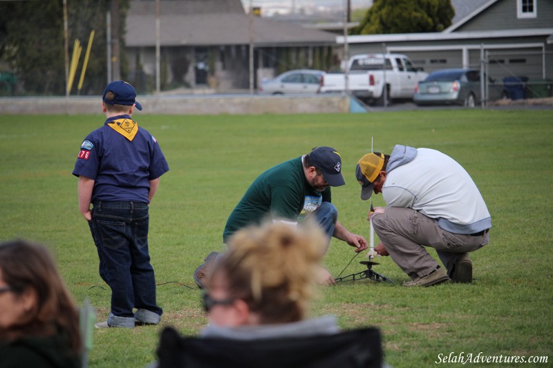 Cub Scouts Rocket Day