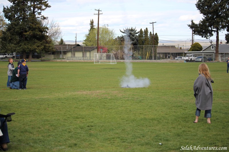 Cub Scouts Rocket Day