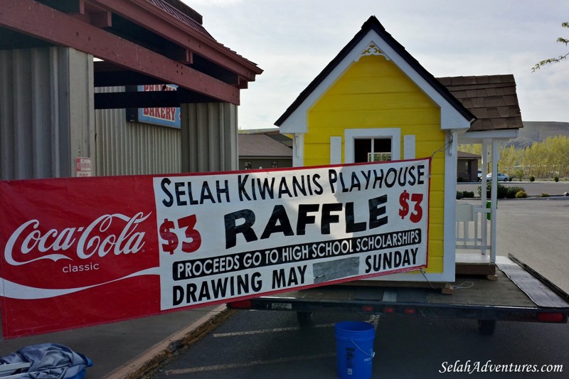 Selah Kiwanis Playhouse Raffle