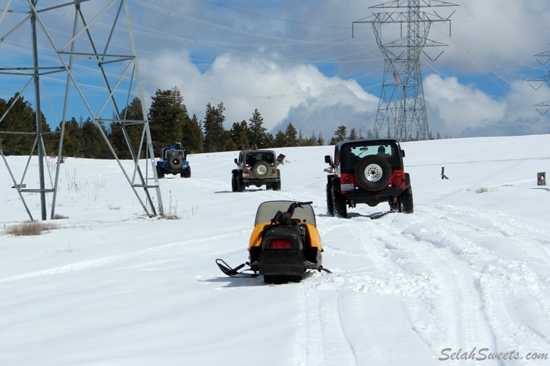 Colockum Snow Wheeling