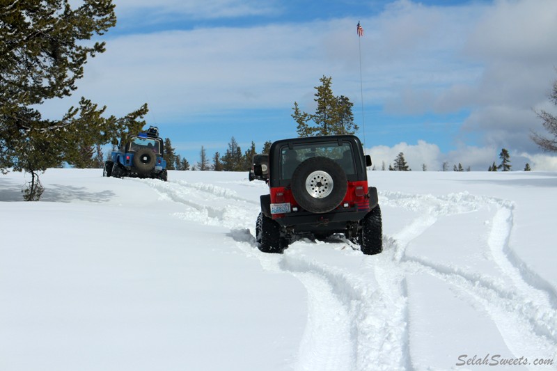 Colockum Snow Wheeling