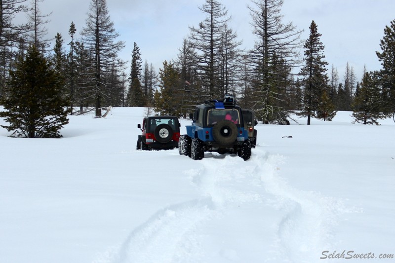 Colockum Snow Wheeling