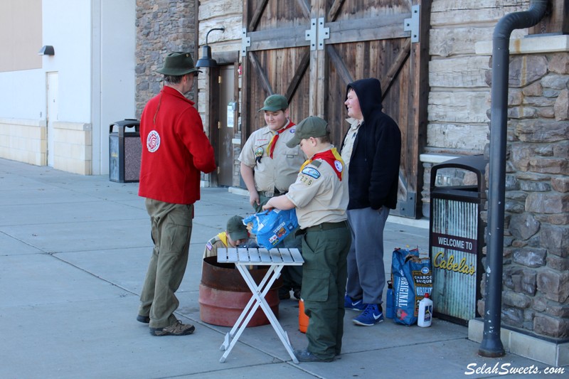 Boy Scouts Food Drive