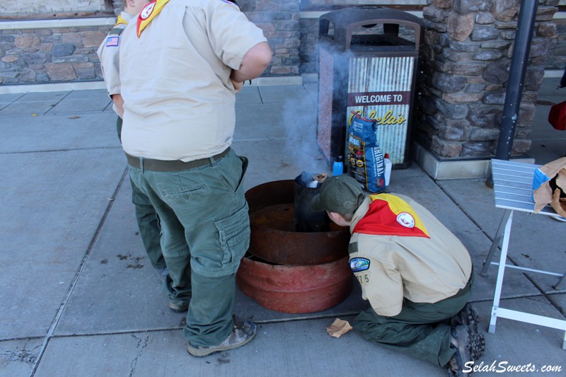 Boy Scouts Food Drive