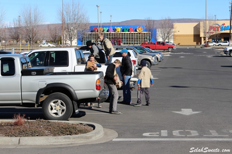 Boy Scouts Food Drive