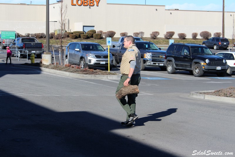 Boy Scouts Food Drive