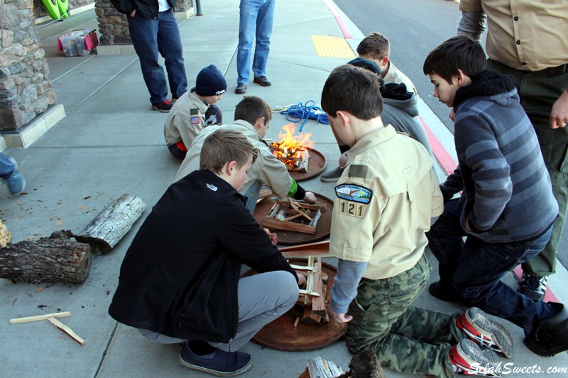 Boy Scouts Food Drive