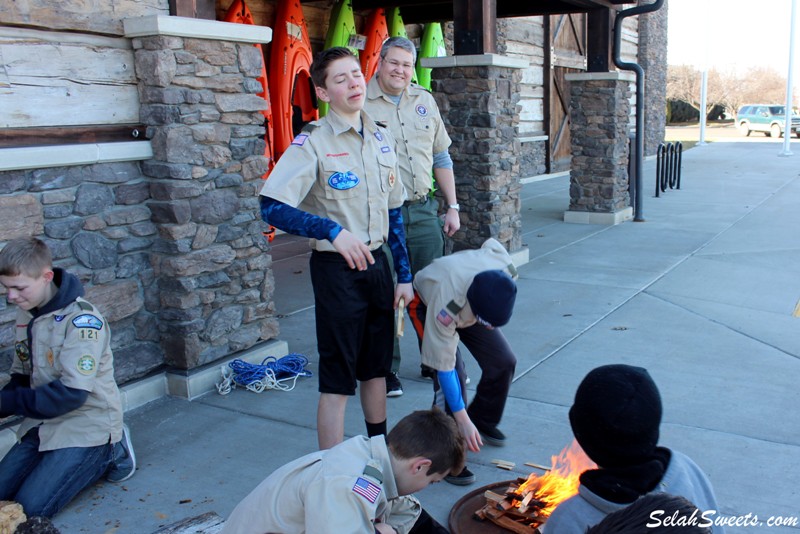 Boy Scouts Food Drive