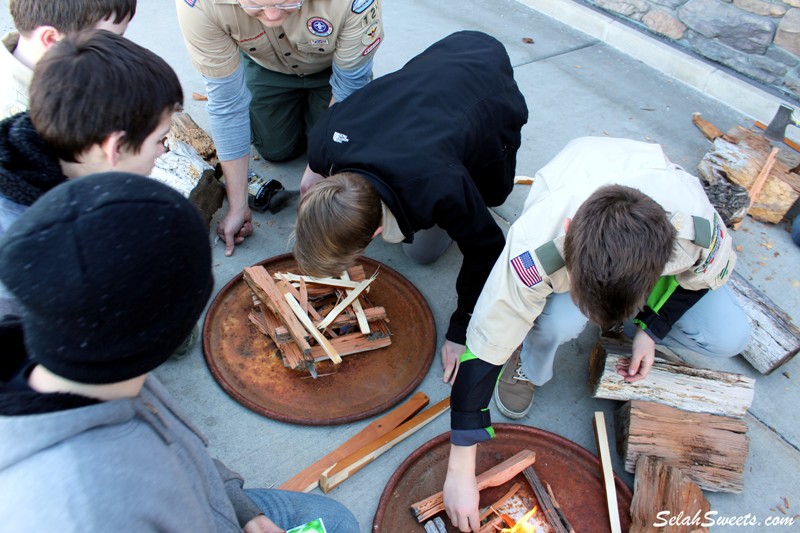 Boy Scouts Food Drive