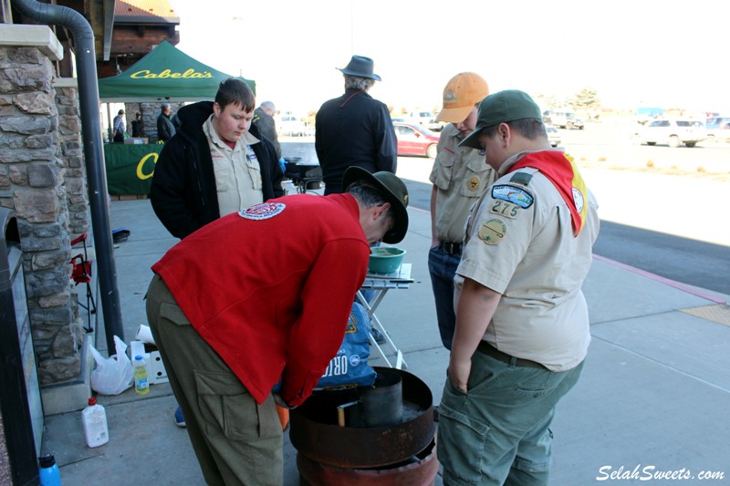 Boy Scouts Food Drive