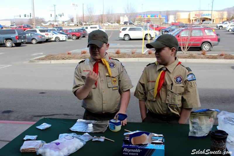Boy Scouts Food Drive