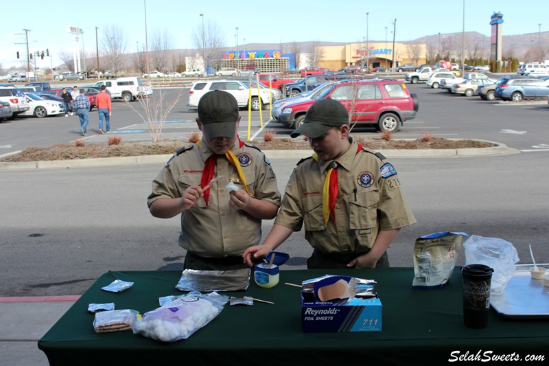 Boy Scouts Food Drive