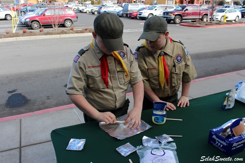 Boy Scouts Food Drive