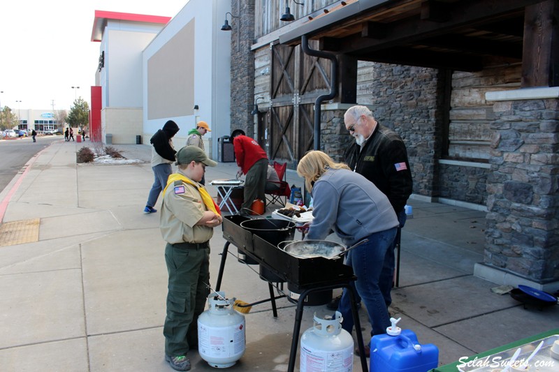 Boy Scouts Food Drive