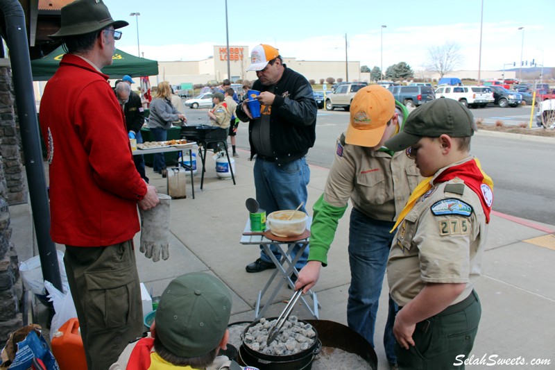 Boy Scouts Food Drive