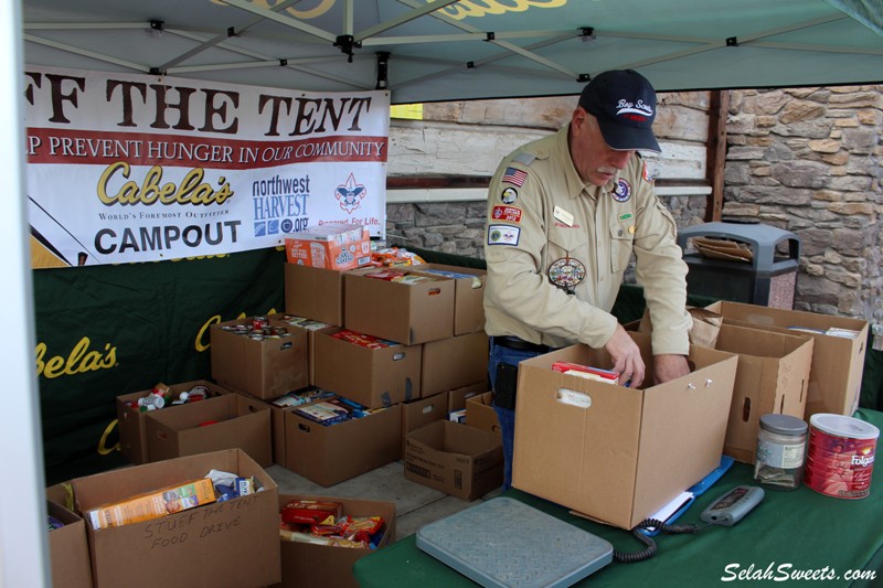 Boy Scouts Food Drive