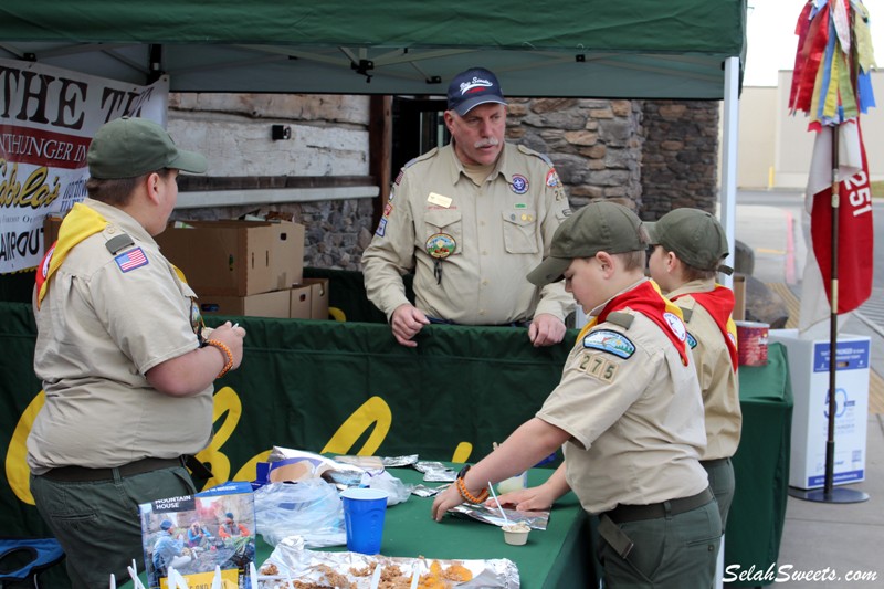 Boy Scouts Food Drive